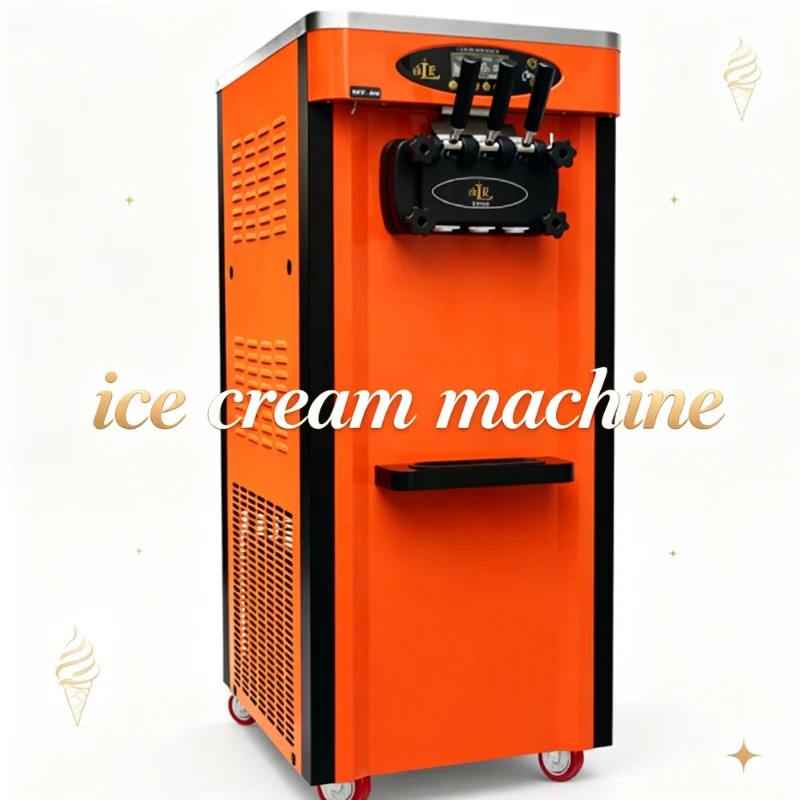 Vertical ice cream machine Professional commercial automatic ice cream machine manufacturer with 3 flavors
Vertical ice cream machine Professional commercial automatic ice cream machine manufacturer with 3 flavors