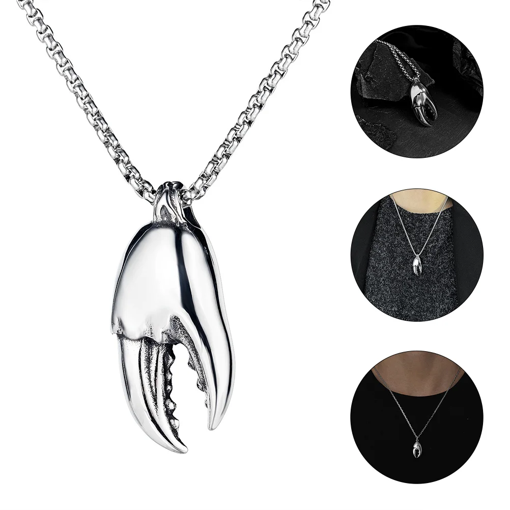 Crab Pincer Necklace Titanium Steel Creative Chain Delicate Claw Premium Material High-grade Quality
Crab Pincer Necklace Titanium Steel Creative Chain Delicate Claw Premium Material High-grade Quality