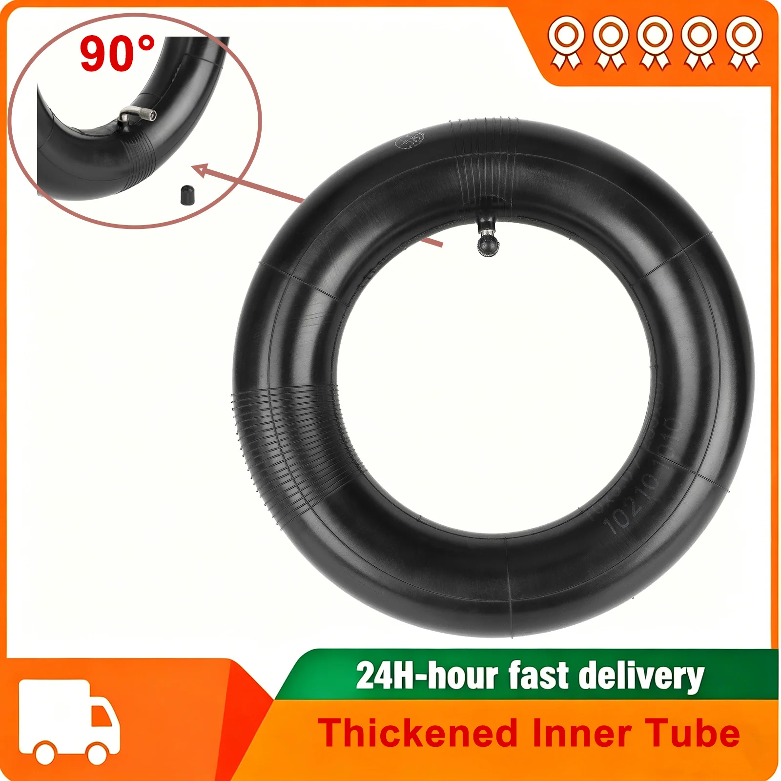 Ulip 10*3 Thickened Rubber Inner Tube with Bent 90 Degree Valve High Elastic Inner Tube for 10*3 255*80 80/65-6 90/65-6.5 Tires
Ulip 10*3 Thickened Rubber Inner Tube with Bent 90 Degree Valve High Elastic Inner Tube for 10*3 255*80 80/65-6 90/65-6.5 Tires