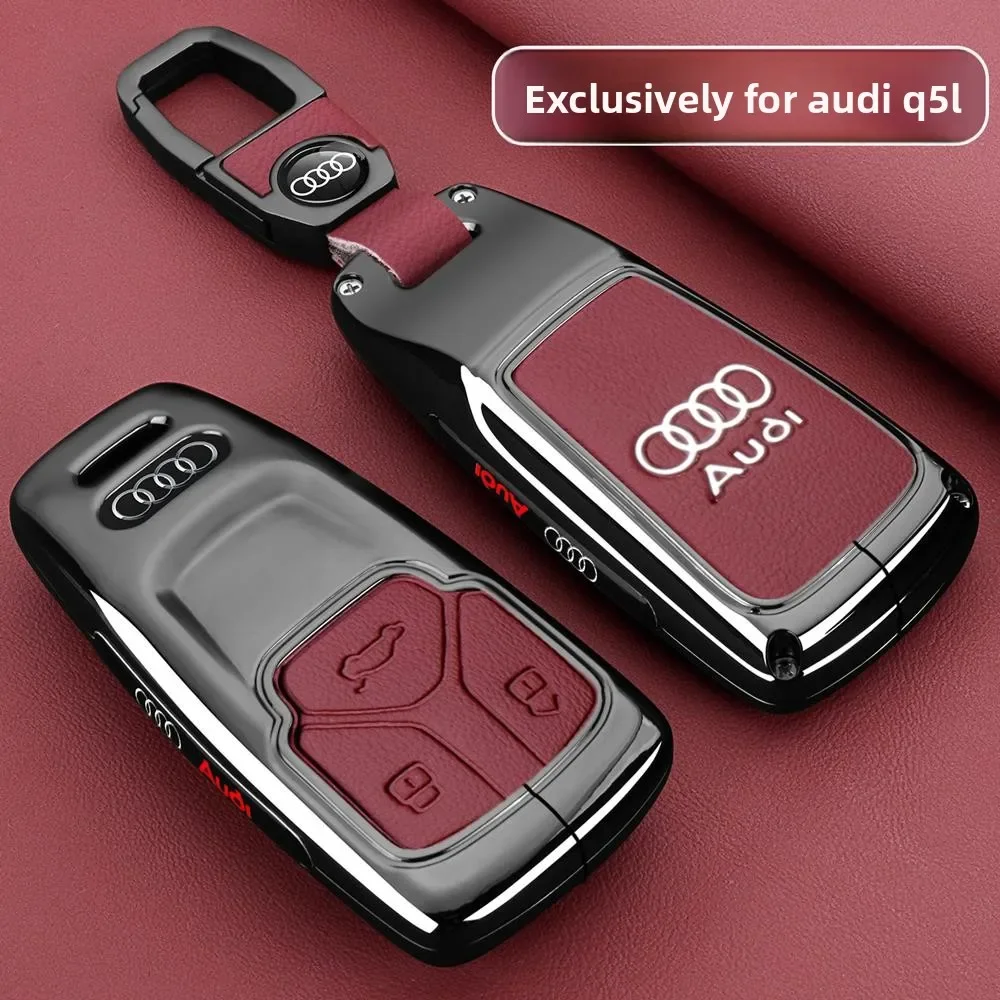 Audi Q5L key cover for 2025 models; high-end metal leather buckle protector for Q5 cars from 18-024 models
Audi Q5L key cover for 2025 models; high-end metal leather buckle protector for Q5 cars from 18-024 models