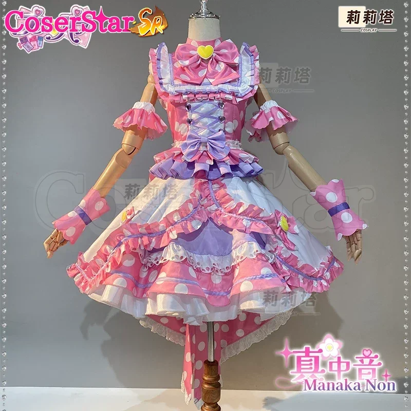 CoserStar-SR PriPara Prism Paradise Manaka Non Tsukikawa Chiri Taiyou Peppa Косплей Костюм Платье Карнавал Хэллоуин Комикс
CoserStar-SR PriPara Prism Paradise Manaka Non Tsukikawa Chiri Taiyou Peppa Косплей Костюм Платье Карнавал Хэллоуин Комикс