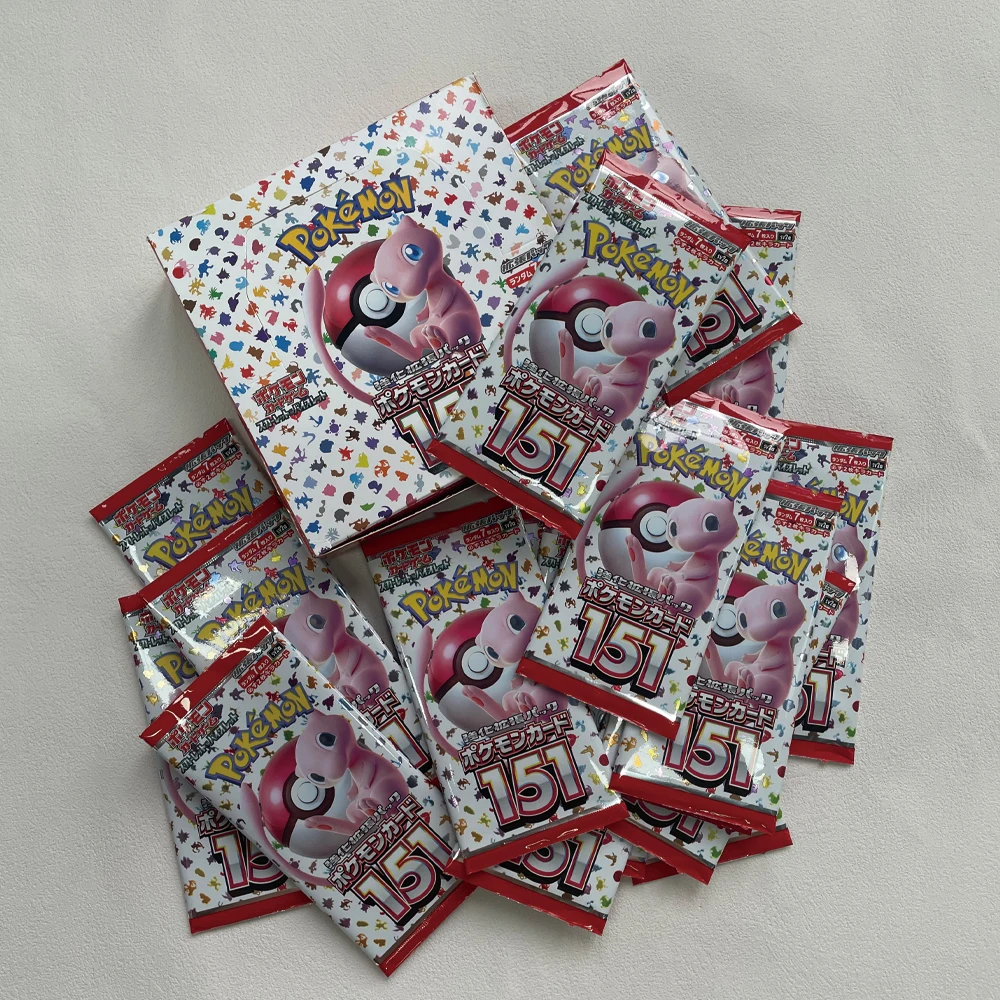 Anime Pokemon Japan Version TCG Scarlet Violet 151 Classics Expansion Booster Box Pokemon Trade Card 20 Bags 140pcs Child Gift
Anime Pokemon Japan Version TCG Scarlet Violet 151 Classics Expansion Booster Box Pokemon Trade Card 20 Bags 140pcs Child Gift