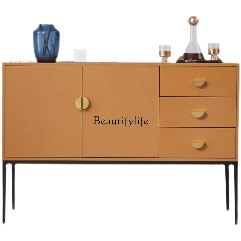 Light luxury simple modern dining side cabinet Italian living room partition against the wall side cabinet
Light luxury simple modern dining side cabinet Italian living room partition against the wall side cabinet