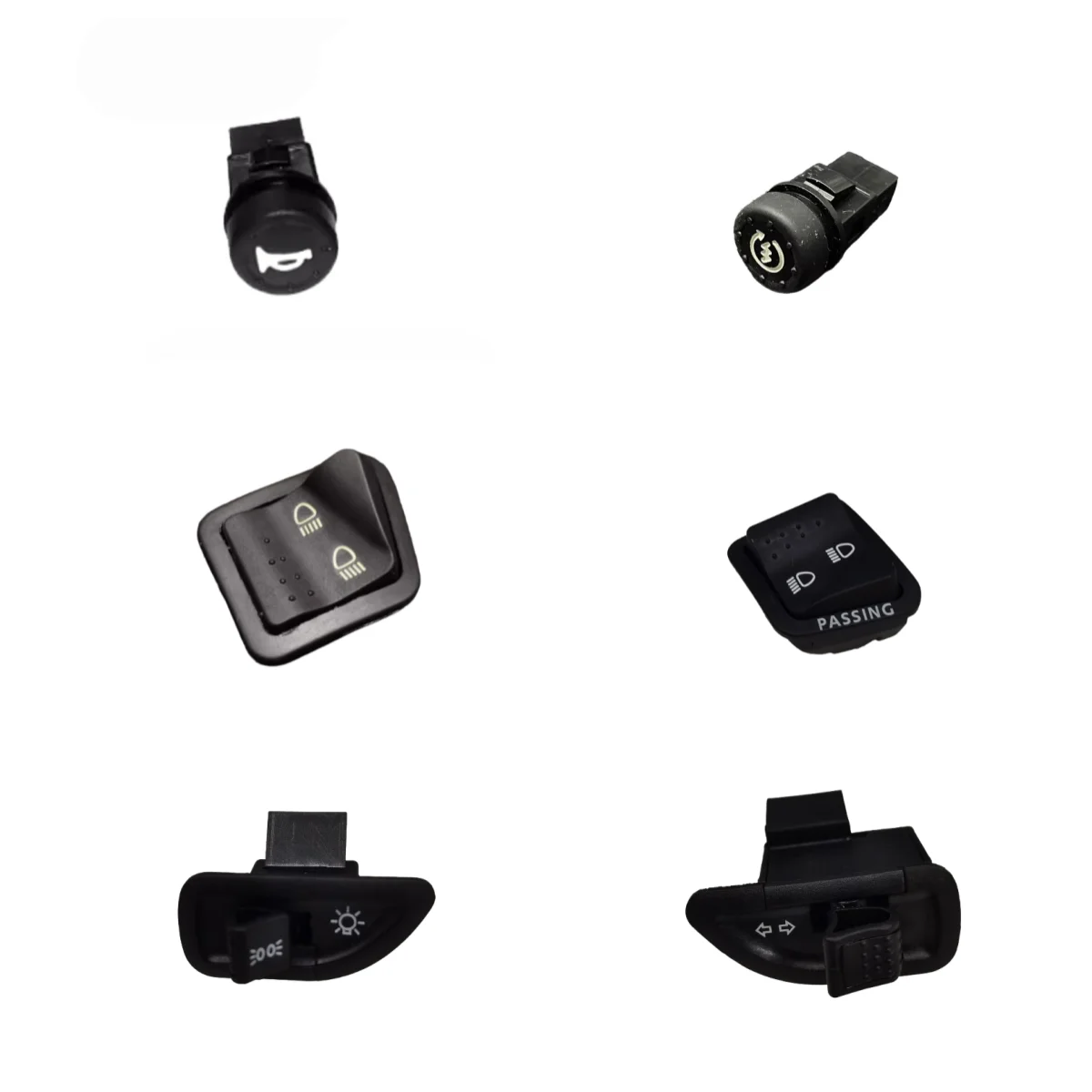 Motorcycle Start Switch, Horn Switch, Turn Signal Switch, Headlight Switch, Overtaking Switch, Suitable for Piaggio Debi Gilera Zip Fly Sr Dna
Motorcycle Start Switch, Horn Switch, Turn Signal Switch, Headlight Switch, Overtaking Switch, Suitable for Piaggio Debi Gilera Zip Fly Sr Dna