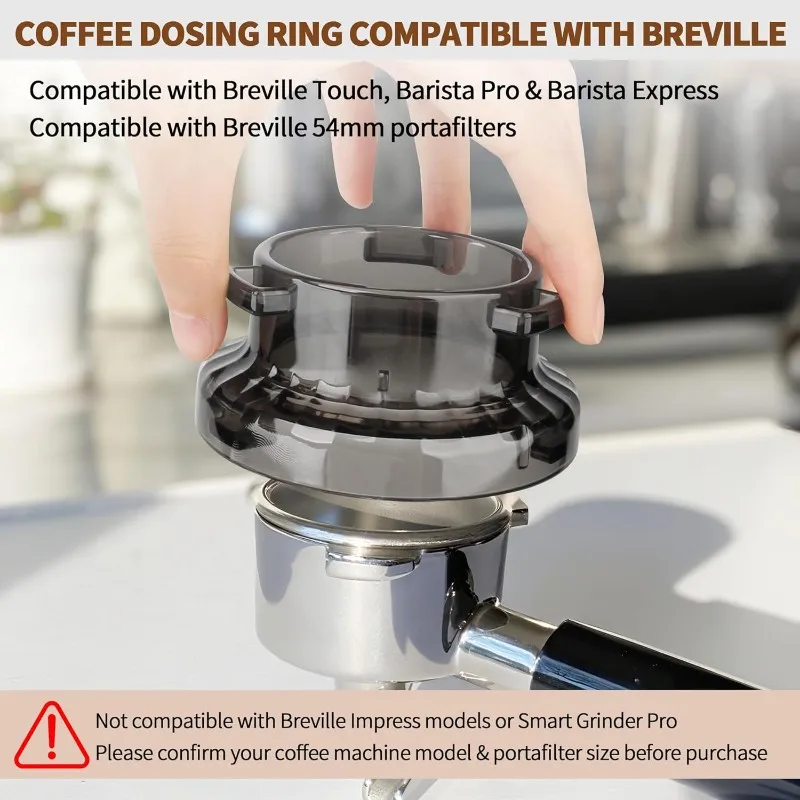 Global Sale-Espresso Dosing Funnel 54Mm, For Breville Barista& Bambino Machines, Portafilter Replacement Tool
Global Sale-Espresso Dosing Funnel 54Mm, For Breville Barista& Bambino Machines, Portafilter Replacement Tool