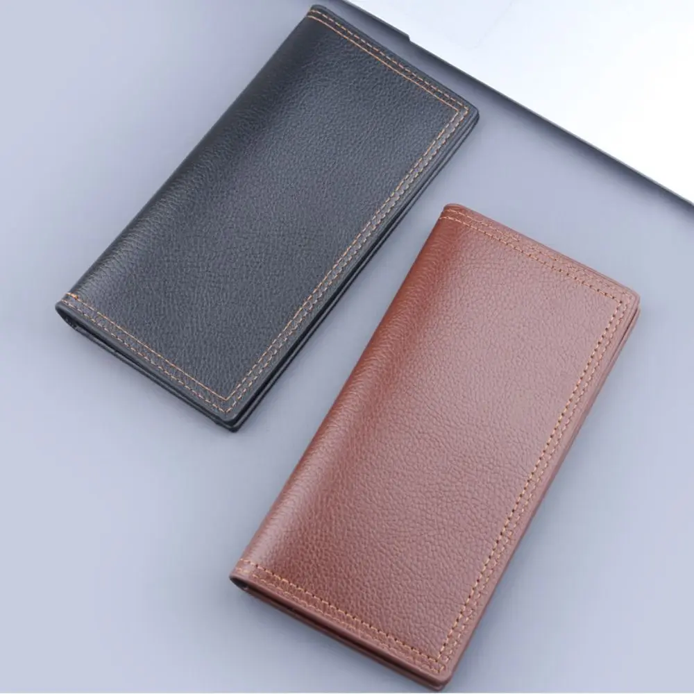 New PU Leather Men's Wallet Black Coffee Long Style Retro Coin Purse High Capacity Multiple Pockets Men Women
New PU Leather Men's Wallet Black Coffee Long Style Retro Coin Purse High Capacity Multiple Pockets Men Women