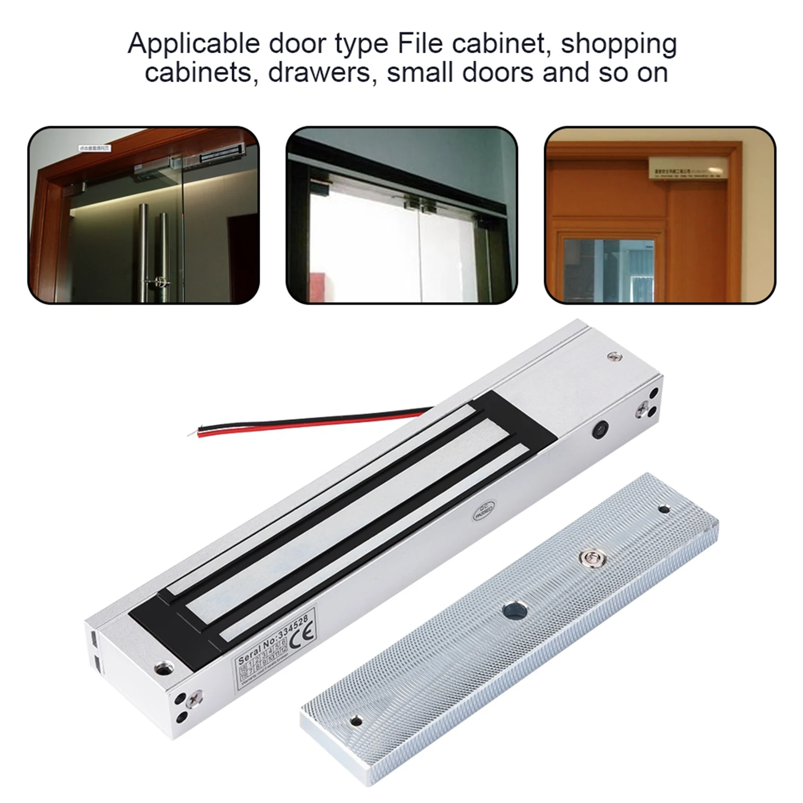 Electric Cabinet Lock Electric Magnetic Door Lock 280kg Strong Force Access Control for Door Cabinet Drawer Electronic Door Lock
Electric Cabinet Lock Electric Magnetic Door Lock 280kg Strong Force Access Control for Door Cabinet Drawer Electronic Door Lock