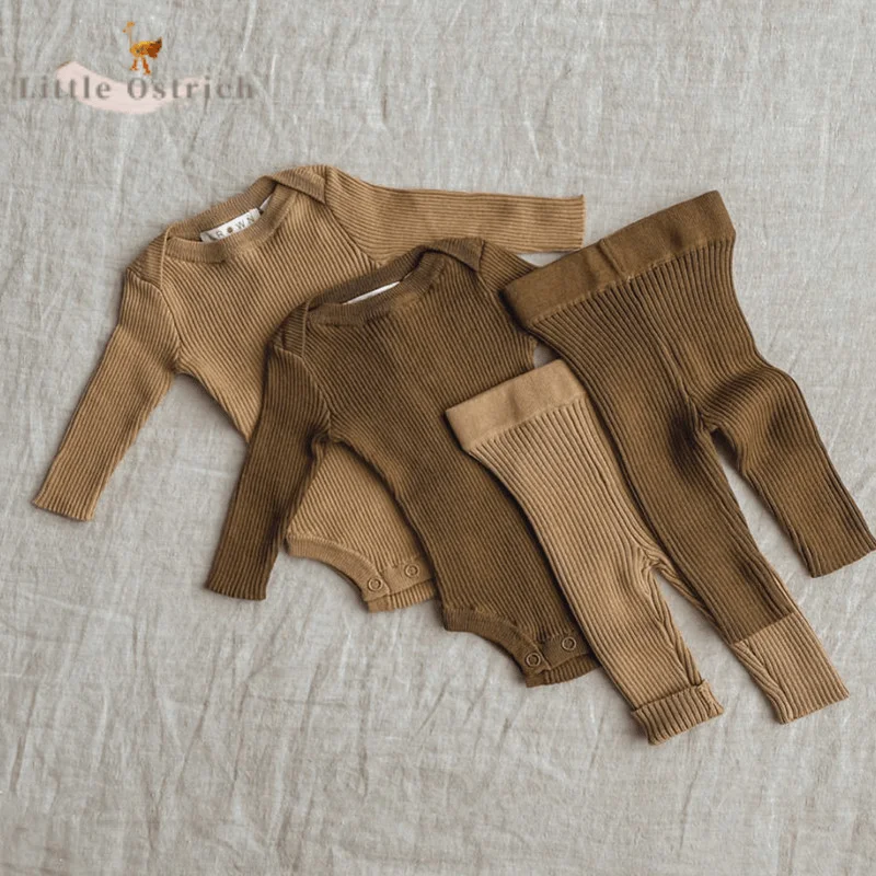 Newborn Baby Girl Boy Ribbed Knitted Romper Pant Winter Long Sleeve Jumpsuit Toddler Child Warm Wool Bodysuit Baby Clothes 3-18M
Newborn Baby Girl Boy Ribbed Knitted Romper Pant Winter Long Sleeve Jumpsuit Toddler Child Warm Wool Bodysuit Baby Clothes 3-18M
