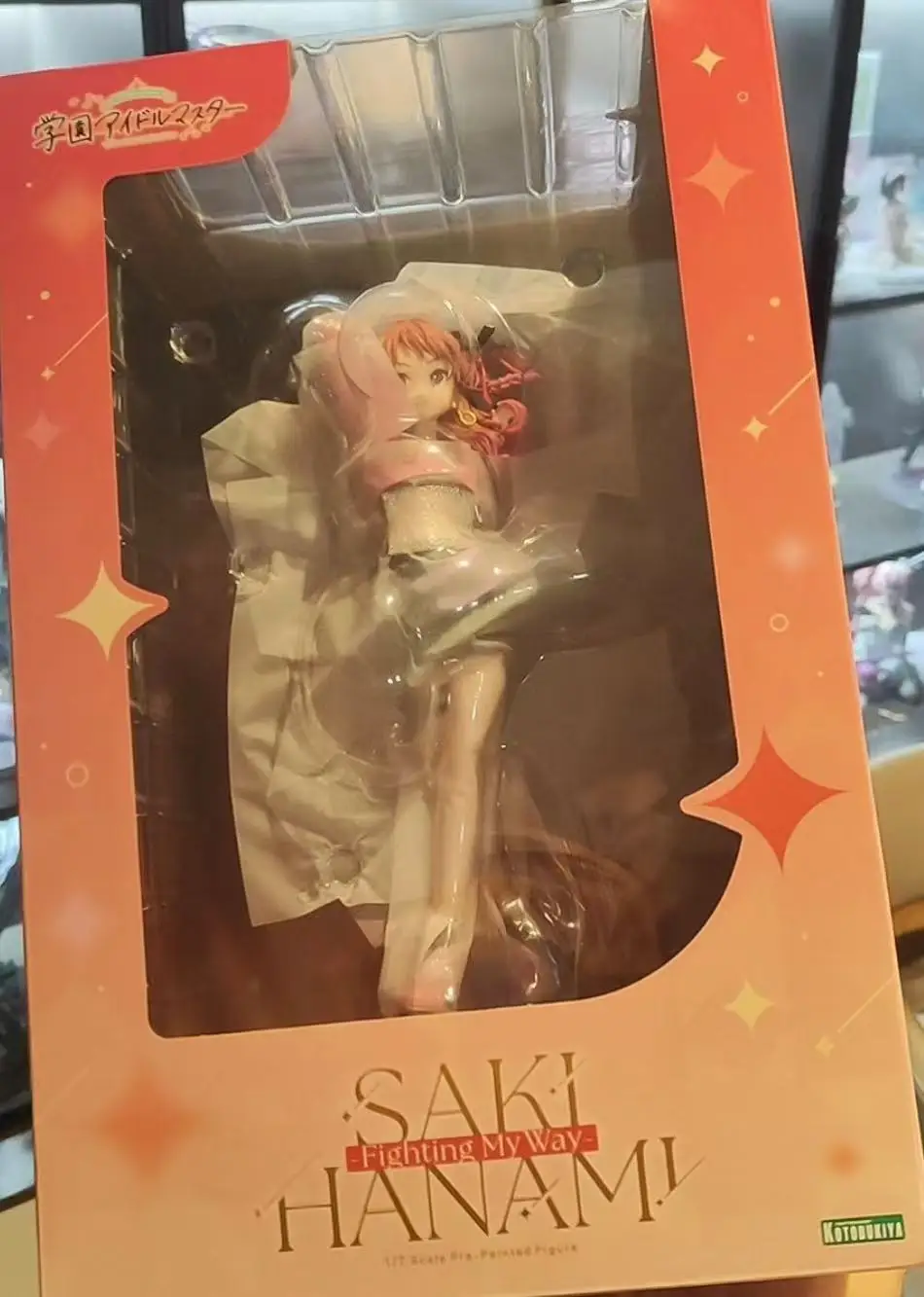 KOTOBUKIYA Gakuen IDOLM@STER Saki Hanami Fighting My Way 1/7 Scale PVC Anime Figure
KOTOBUKIYA Gakuen IDOLM@STER Saki Hanami Fighting My Way 1/7 Scale PVC Anime Figure