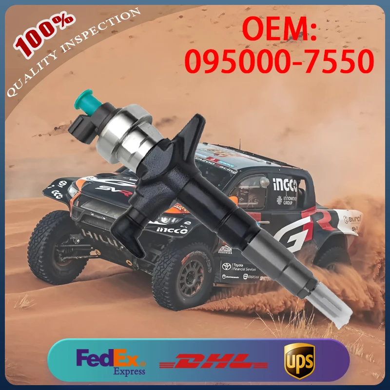 095000-7550 High Pressure Common Rail Fuel Injector Diesel Engine Injector Assembly Auto Replacement Parts
095000-7550 High Pressure Common Rail Fuel Injector Diesel Engine Injector Assembly Auto Replacement Parts
