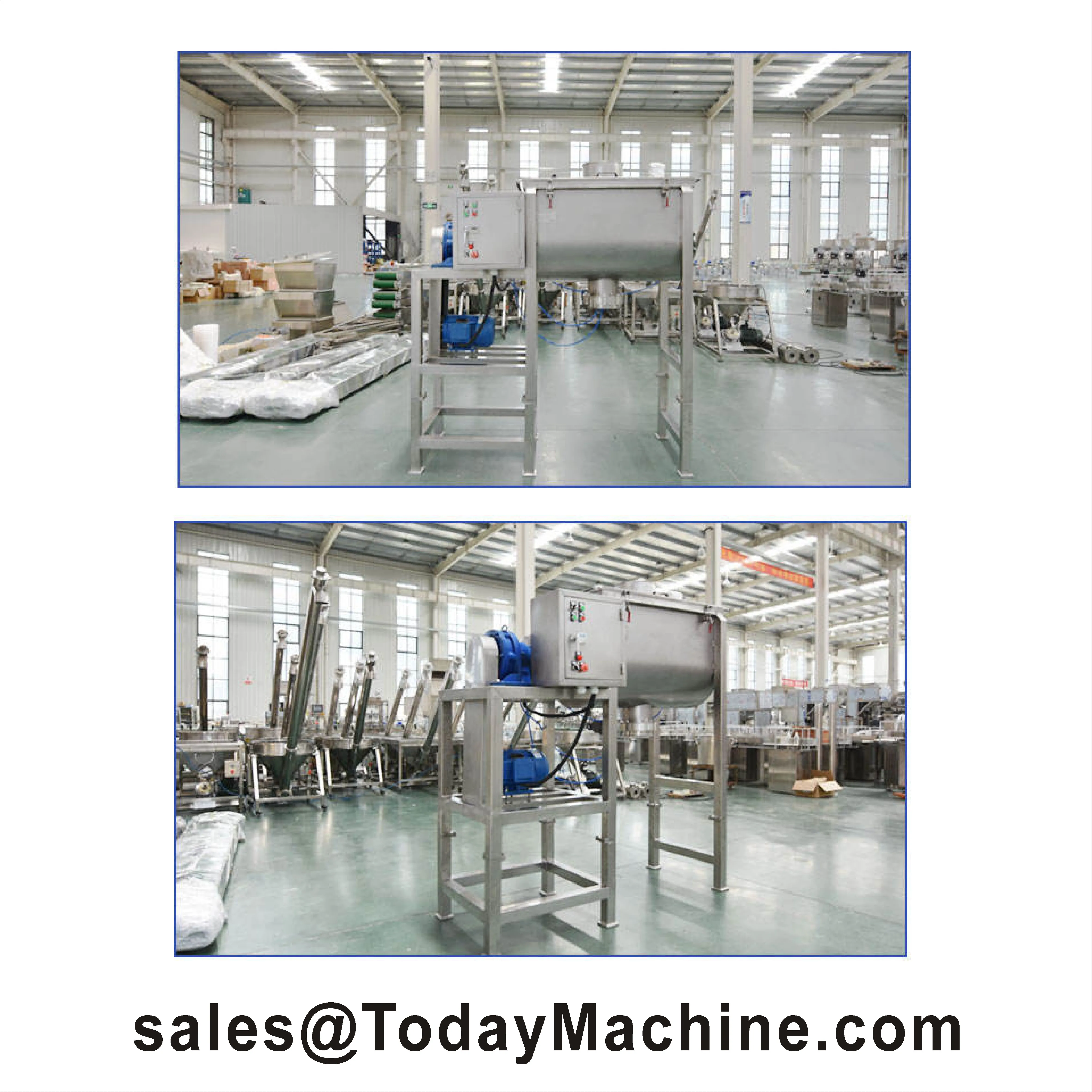 Смеситель со спиральной лентой из нержавеющей стали, горизонтальный блендер для специй, пищевая промышленность, оборудование для смешивания сухого порошка
Смеситель со спиральной лентой из нержавеющей стали, горизонтальный блендер для специй, пищевая промышленность, оборудование для смешивания сухого порошка