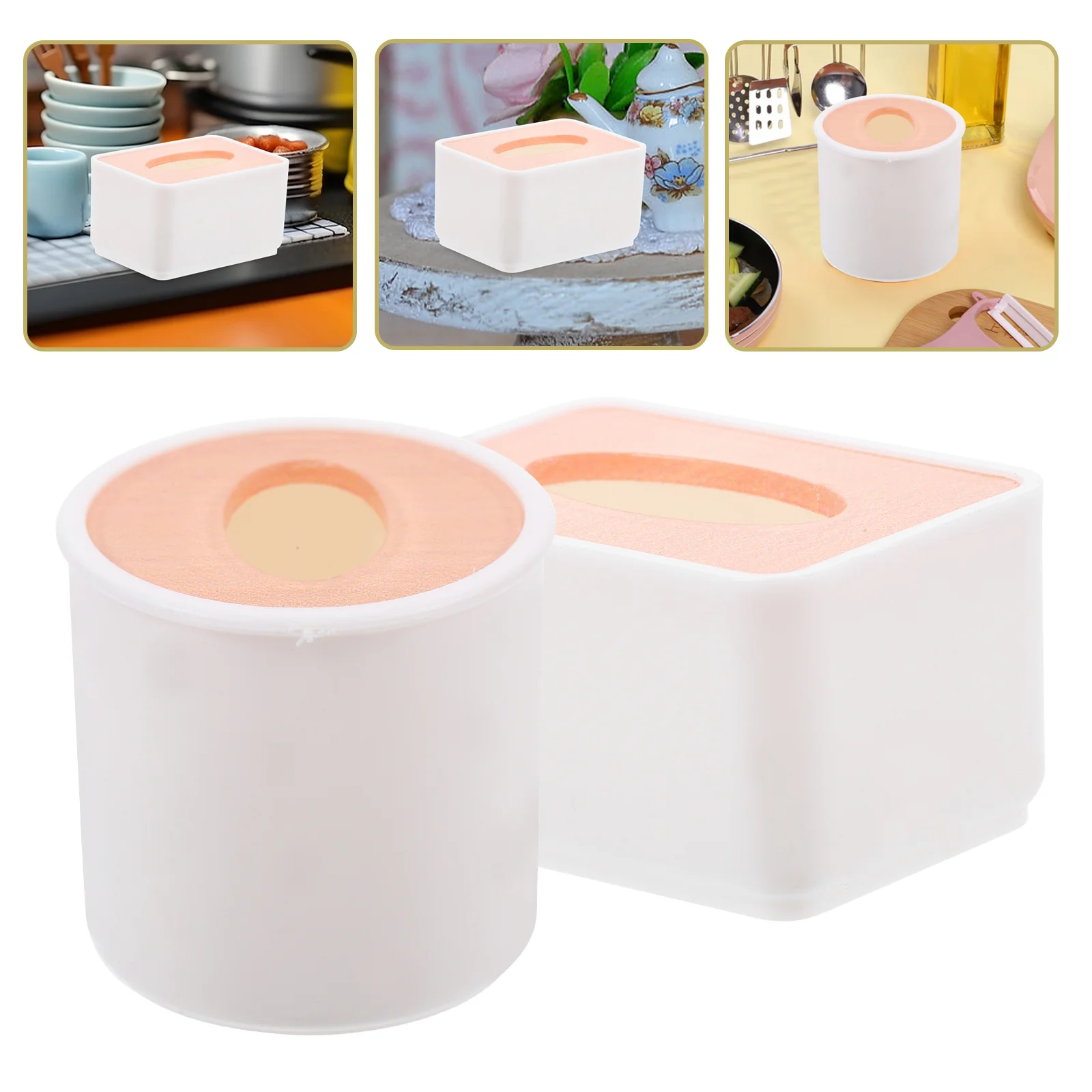 2 Pcs Miniature Tissue Box Holder Toy Ornament Bedroom Accessory Decor Decorations Toys
2 Pcs Miniature Tissue Box Holder Toy Ornament Bedroom Accessory Decor Decorations Toys
