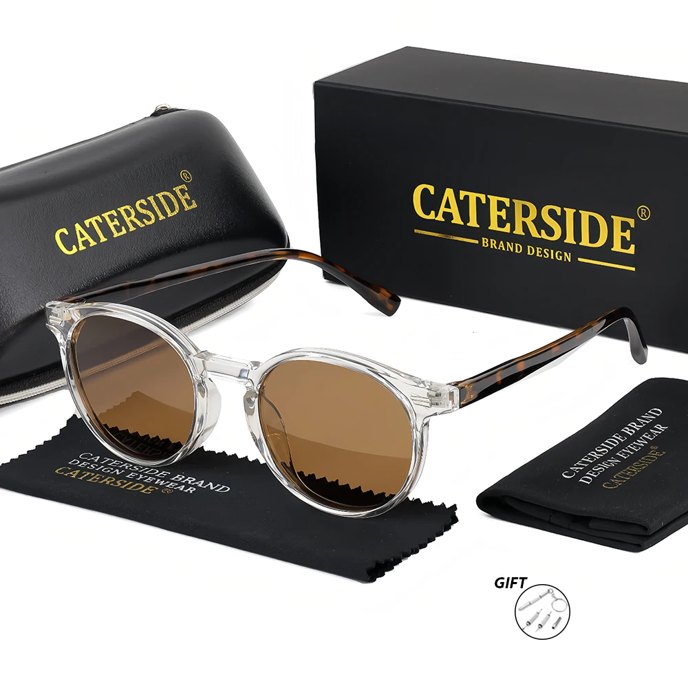 CATERSIDE ретро поляризационные солнцезащитные очки мужские круглые уксусные оправы модные солнцезащитные очки женские уличные пляжные спортивные очки UV400
CATERSIDE ретро поляризационные солнцезащитные очки мужские круглые уксусные оправы модные солнцезащитные очки женские уличные пляжные спортивные очки UV400