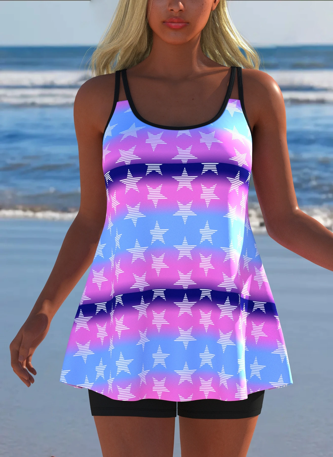 Women's Swimwear Swimming Suit Beach Outfits Summer Beach Festival Vacation Travel Sexy Luxury Modern Two Piece Set Tankinis
Women's Swimwear Swimming Suit Beach Outfits Summer Beach Festival Vacation Travel Sexy Luxury Modern Two Piece Set Tankinis