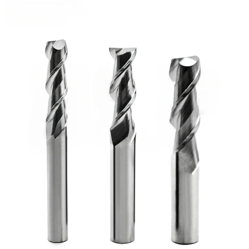 HRC55 2-Flute For Aluminum Milling Cutter Tungsten Steel Carbide Flat Bottom Endmills CNC Mechanical Cutter White steel Tools
HRC55 2-Flute For Aluminum Milling Cutter Tungsten Steel Carbide Flat Bottom Endmills CNC Mechanical Cutter White steel Tools