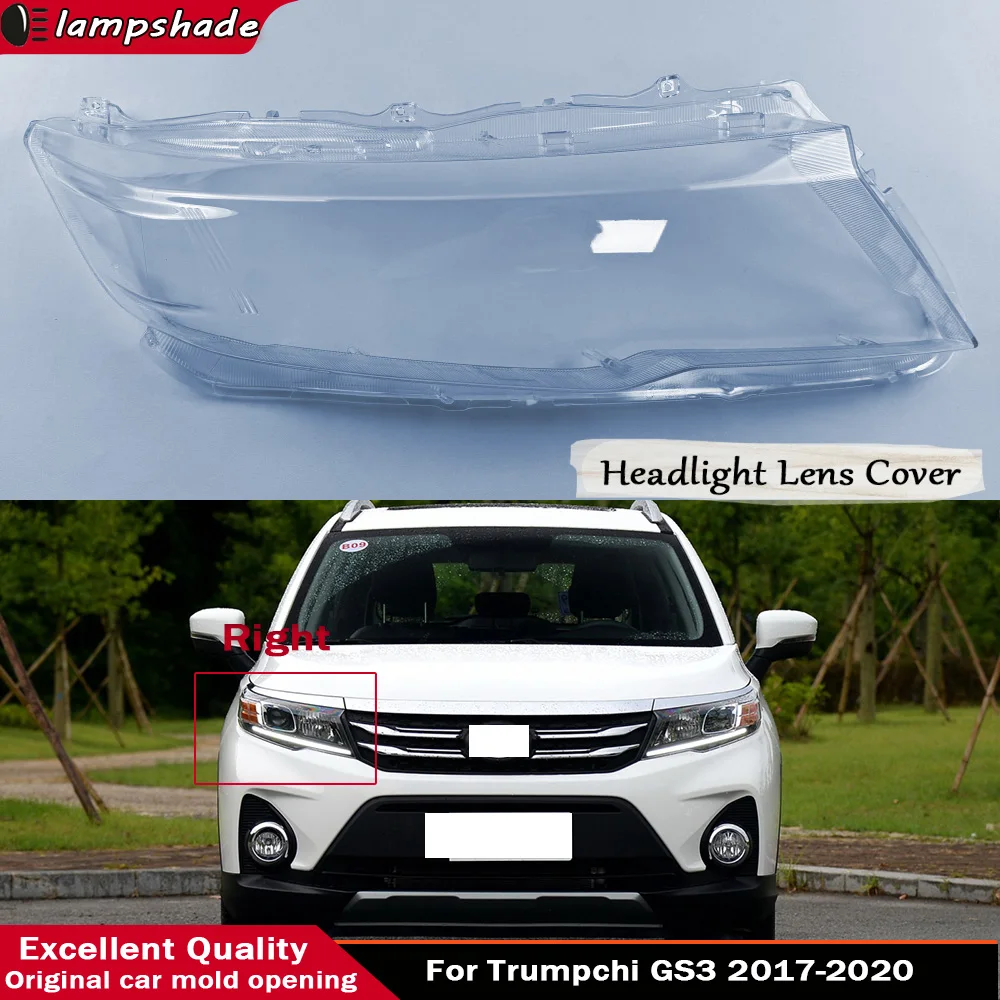 Car Front Headlight Lens Cover Auto Shell Headlamp Lampshade Glass Lampcover Head Lamp Caps For Trumpchi GS3 2017 2018 2019 2020
Car Front Headlight Lens Cover Auto Shell Headlamp Lampshade Glass Lampcover Head Lamp Caps For Trumpchi GS3 2017 2018 2019 2020