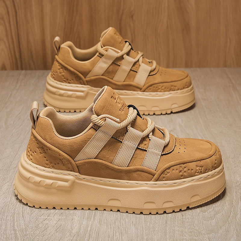 Men's Casual Sports Shoes with Thick Sole – Multi-Functional Running Style, Lightweight Breathable Lining. Perfect for Outdoor A
Men's Casual Sports Shoes with Thick Sole – Multi-Functional Running Style, Lightweight Breathable Lining. Perfect for Outdoor A