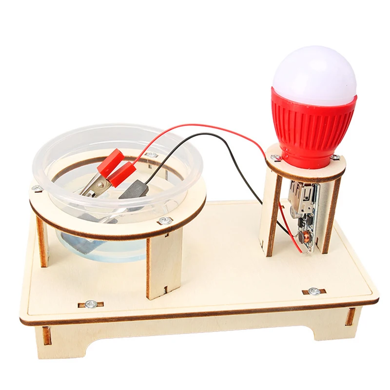 Kids Science Toys DIY STEM Technological Physics Learning Kit Salt Water Generator Model Funny Teaching Aids Educational Toys
Kids Science Toys DIY STEM Technological Physics Learning Kit Salt Water Generator Model Funny Teaching Aids Educational Toys