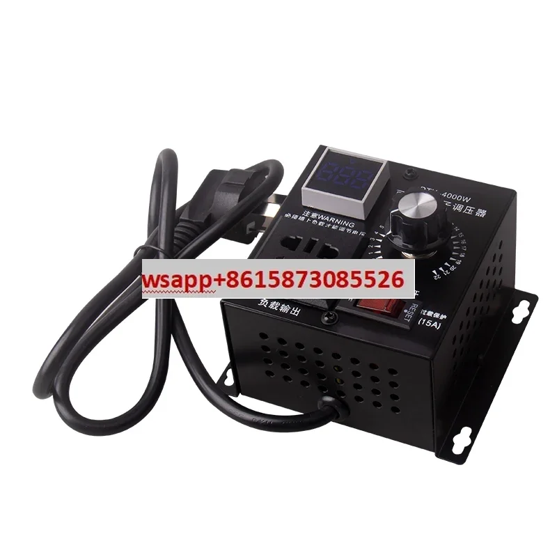 High power electronic speed regulator, AC 220V motor controller, drum fan, stepless temperature control, dimming
High power electronic speed regulator, AC 220V motor controller, drum fan, stepless temperature control, dimming