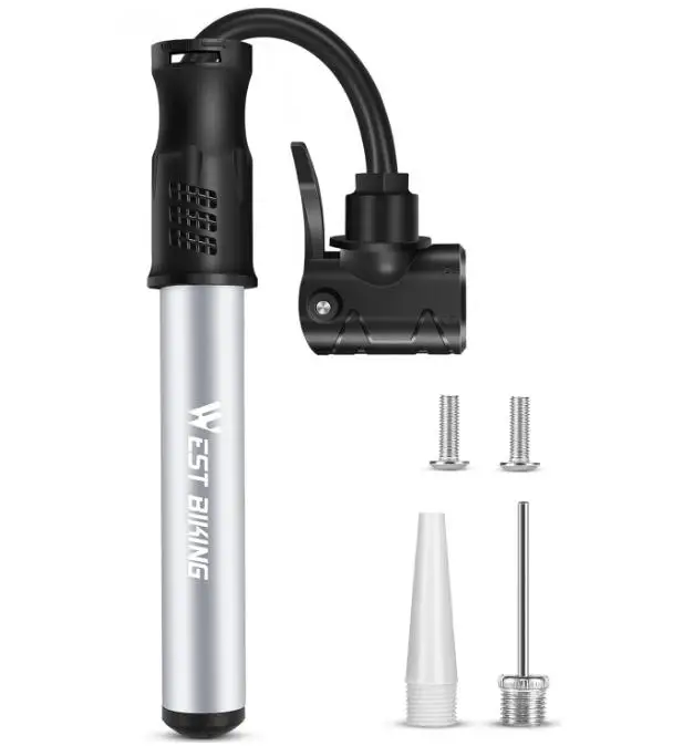 Надежный и прочный мини-велосипедный насос для велосипедистов, велосипедный насос, дорожный велосипед, портативный воздушный насос, клапаны
Надежный и прочный мини-велосипедный насос для велосипедистов, велосипедный насос, дорожный велосипед, портативный воздушный насос, клапаны