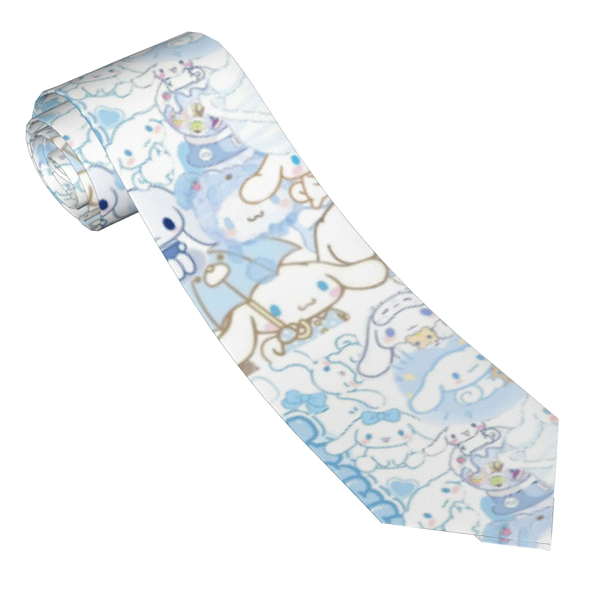 Cinnamoroll Cartoon Necktie Men Women Casual Polyester 8 cm Classic Neck Ties Kawaii for Men Suits Accessories Cravat Wedding
Cinnamoroll Cartoon Necktie Men Women Casual Polyester 8 cm Classic Neck Ties Kawaii for Men Suits Accessories Cravat Wedding