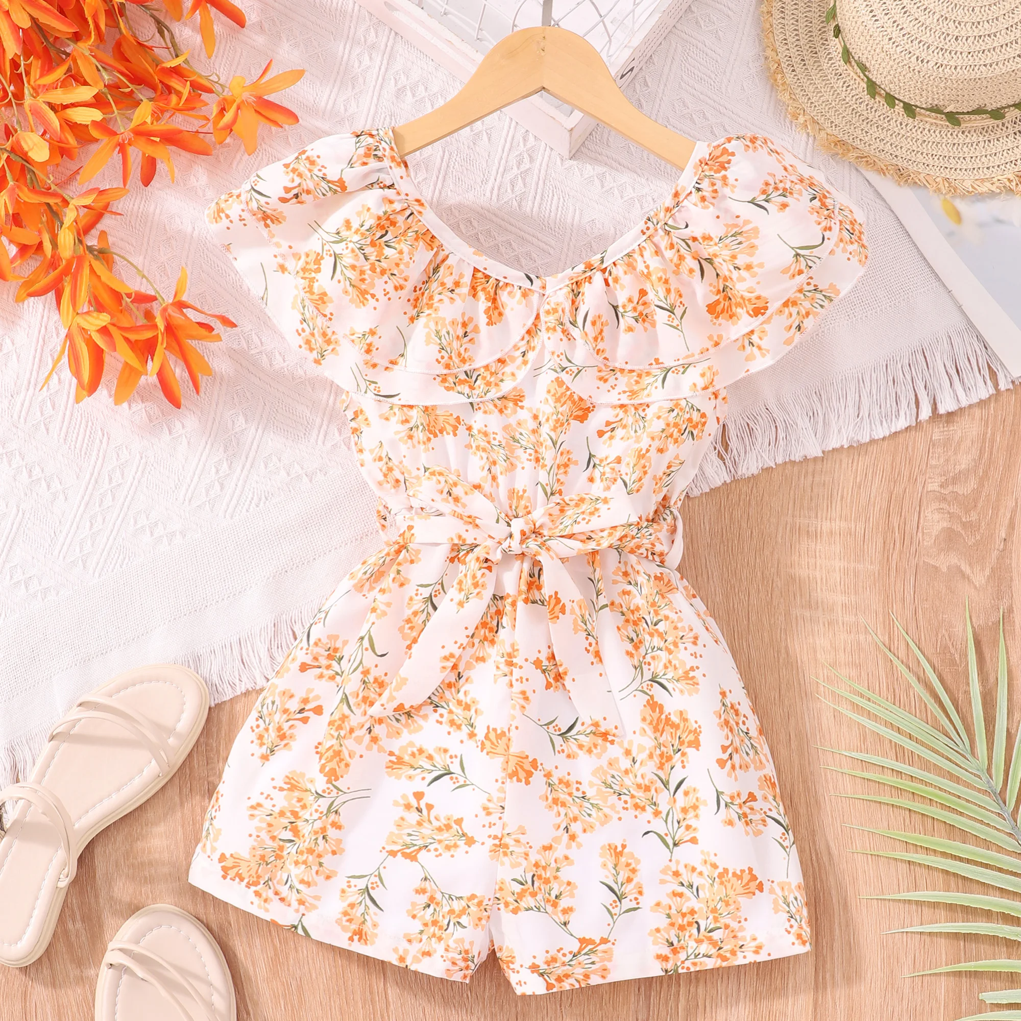 2023 New Korean Fashion Summer Dress Girls Vintage Cute Kawaii Sweet Elegant Floral Loose Casual Square Neck Children's Robes
2023 New Korean Fashion Summer Dress Girls Vintage Cute Kawaii Sweet Elegant Floral Loose Casual Square Neck Children's Robes