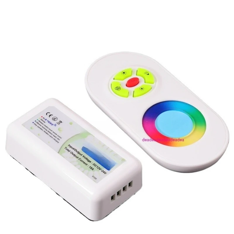 LED light strip controller Colorful light strip module controller, wireless remote control RGB dimming 2.4GRF FUT020 
LED light strip controller Colorful light strip module controller, wireless remote control RGB dimming 2.4GRF FUT020
