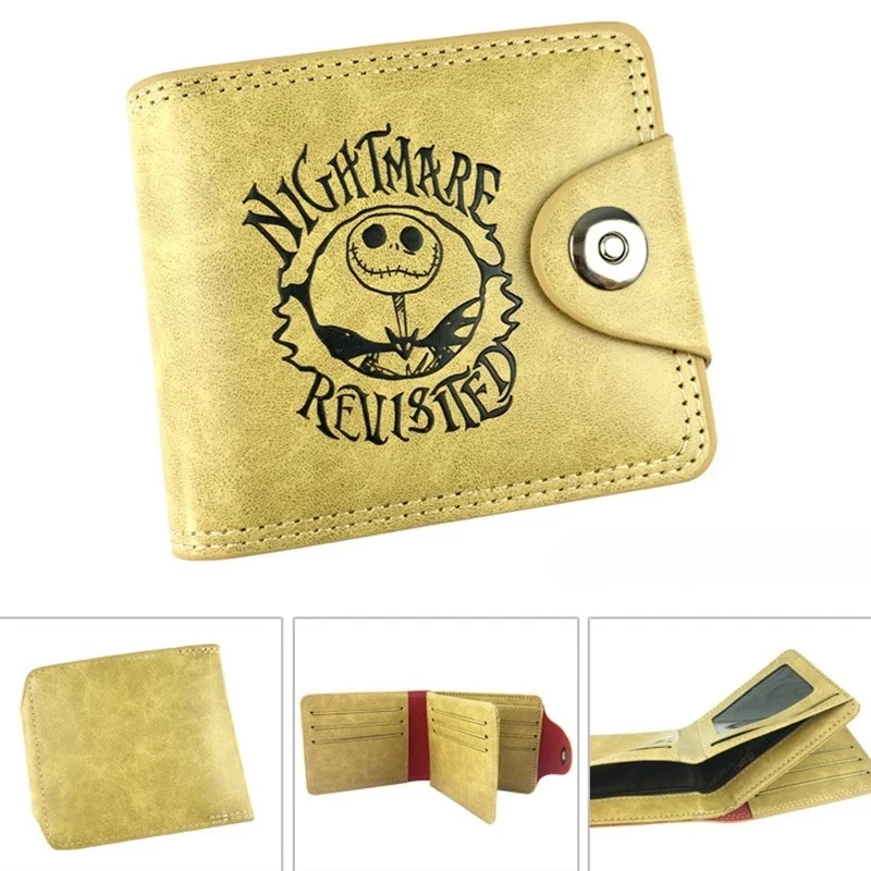 Jack Skellington Wallet The Nightmare Before Christmas Cartoon PU Purse Button Money Bag Short MultiFunction Fashion Men Women
Jack Skellington Wallet The Nightmare Before Christmas Cartoon PU Purse Button Money Bag Short MultiFunction Fashion Men Women