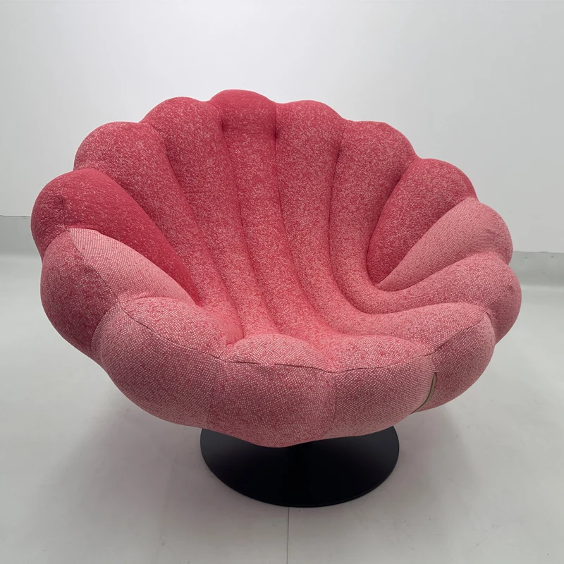 Modern creative designer style single sofa chair 360 degree rotating velvet color lazy leisure chair
Modern creative designer style single sofa chair 360 degree rotating velvet color lazy leisure chair