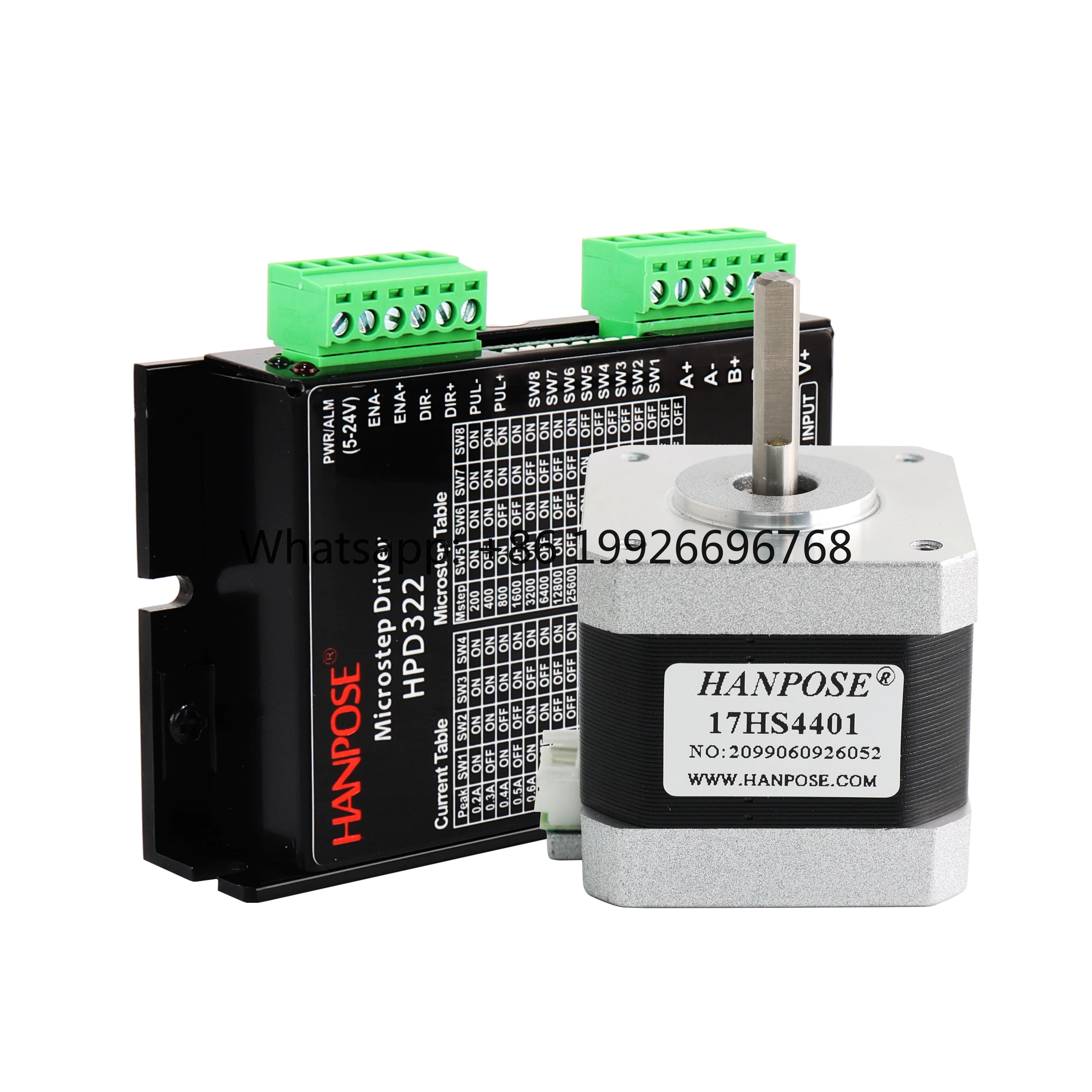 Cnc Stepper Motor Kit 17HS4401 1.5A 40N.CM Torque Drive HPD322 8-36VDC Subdivision Stock Nema17 Stepper Motor Drive
Cnc Stepper Motor Kit 17HS4401 1.5A 40N.CM Torque Drive HPD322 8-36VDC Subdivision Stock Nema17 Stepper Motor Drive