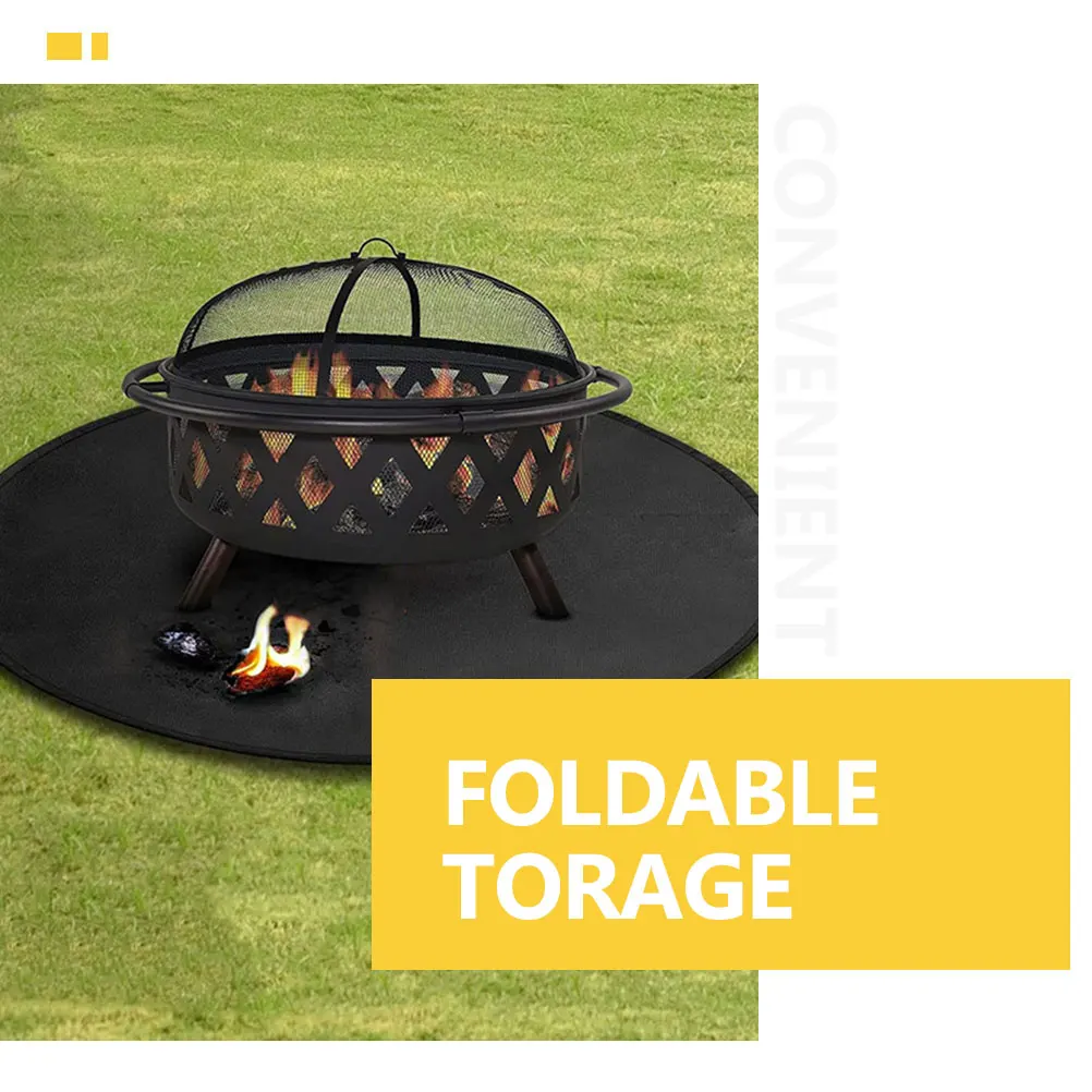 Premium Fireproof Cushion Heat Resistant Oil Proof Mat For Outdoor Bbq Camping Grill Fire Pit Lightweight Durable Insulation
Premium Fireproof Cushion Heat Resistant Oil Proof Mat For Outdoor Bbq Camping Grill Fire Pit Lightweight Durable Insulation