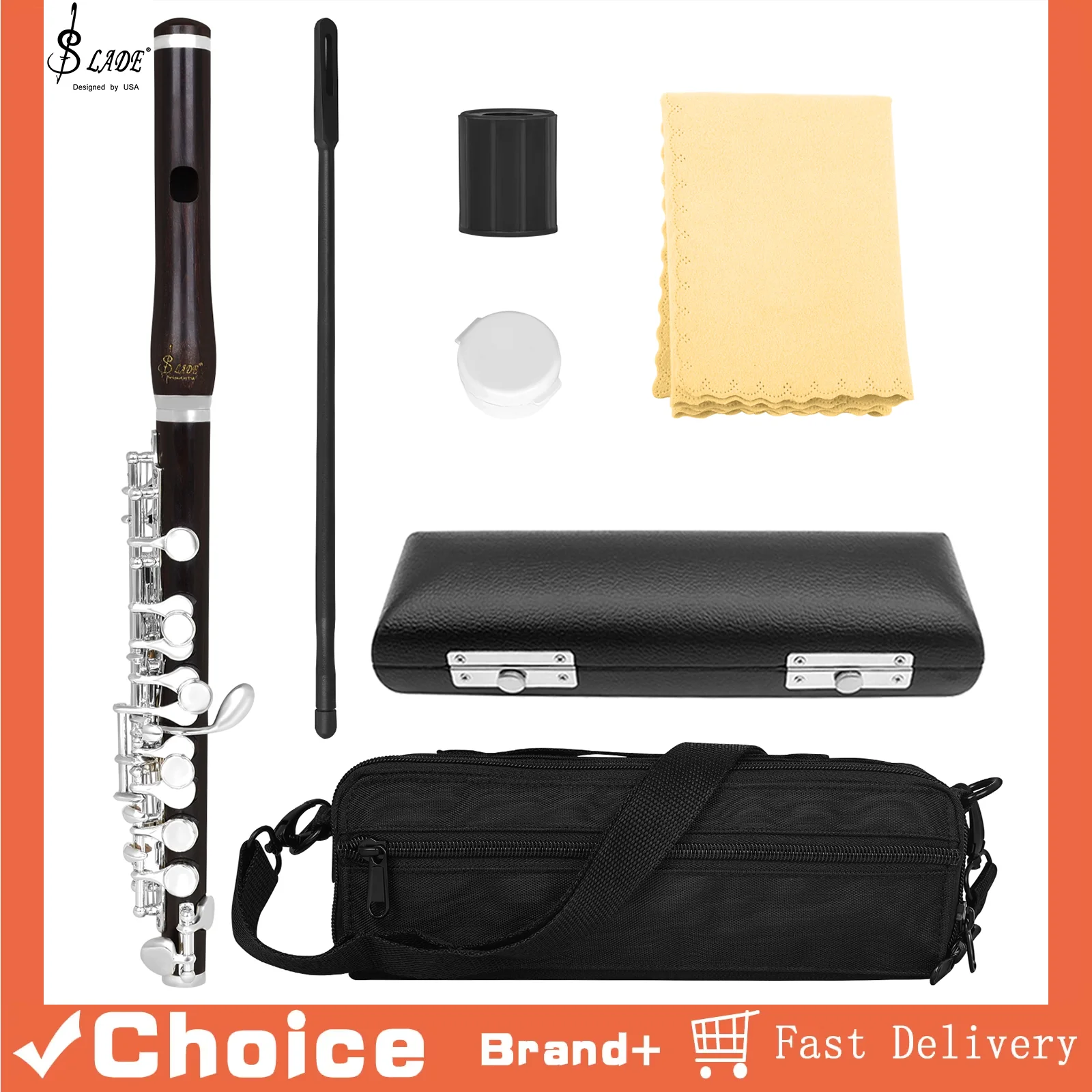 SLADE Redwood Piccolo 16 Closed Holes C-tone Piccolo Lubricating Oil Leather Box Connecting Rod for Professional Performance
SLADE Redwood Piccolo 16 Closed Holes C-tone Piccolo Lubricating Oil Leather Box Connecting Rod for Professional Performance