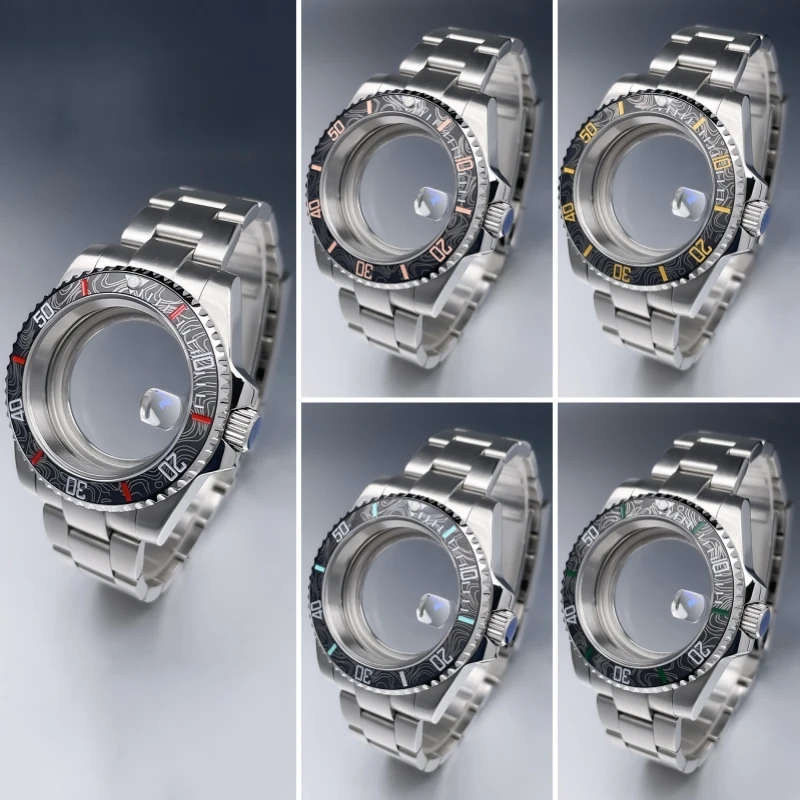 40mm NH35 Case High-Quality Sub 120 Clicks Bezel Sapphire Glass Stainless Steel Seik Mod For NH34 NH35 NH36 Movement Watch Case
40mm NH35 Case High-Quality Sub 120 Clicks Bezel Sapphire Glass Stainless Steel Seik Mod For NH34 NH35 NH36 Movement Watch Case