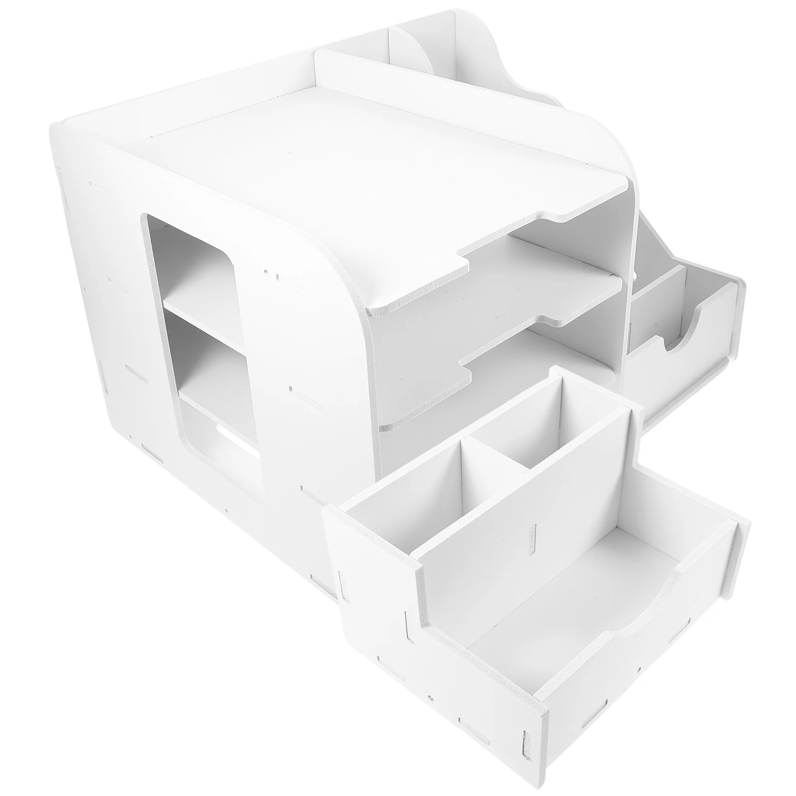 4-Tier Desktop Storage Rack File Organizer Shelf for Office Home White Document Holder Stationery Files Storage Container Book
4-Tier Desktop Storage Rack File Organizer Shelf for Office Home White Document Holder Stationery Files Storage Container Book