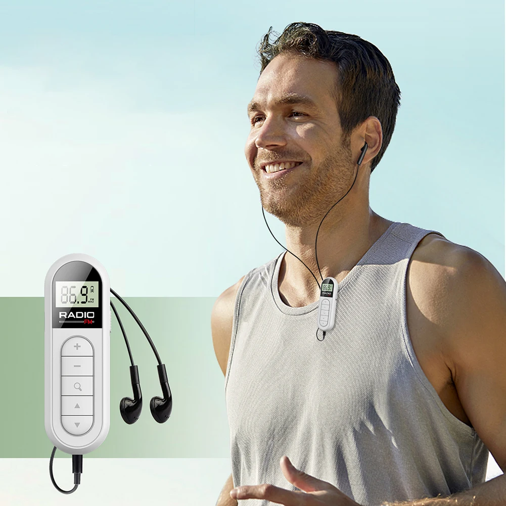 FM Radio Backlight LCD Display Small Radio with 3.5mm Headphones Personal Walkman Radio Type-c Charging for Walking Jogging
FM Radio Backlight LCD Display Small Radio with 3.5mm Headphones Personal Walkman Radio Type-c Charging for Walking Jogging