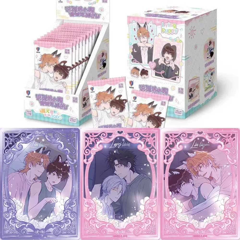 Genuine The Lying Puppy Will Be Eaten Card Fox and Dog Adorable Bond Series Anime Peripherals Collectible Cards Toys Gifts
Genuine The Lying Puppy Will Be Eaten Card Fox and Dog Adorable Bond Series Anime Peripherals Collectible Cards Toys Gifts