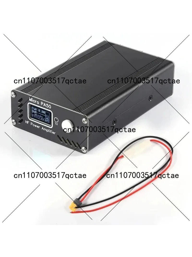50W HF Power Amplifier 3.5-28.5MHz Shortwave Radio Amplifier with OLED Display SWR Meter LPF Filter
50W HF Power Amplifier 3.5-28.5MHz Shortwave Radio Amplifier with OLED Display SWR Meter LPF Filter