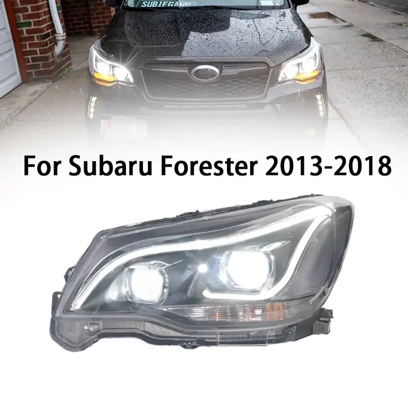 Фара для SUBARU Forester, светодиодная фара 2013-2018, фары Forester DRL, указатель поворота, дальний свет, линза проектора «ангельский глаз»
Фара для SUBARU Forester, светодиодная фара 2013-2018, фары Forester DRL, указатель поворота, дальний свет, линза проектора «ангельский глаз»