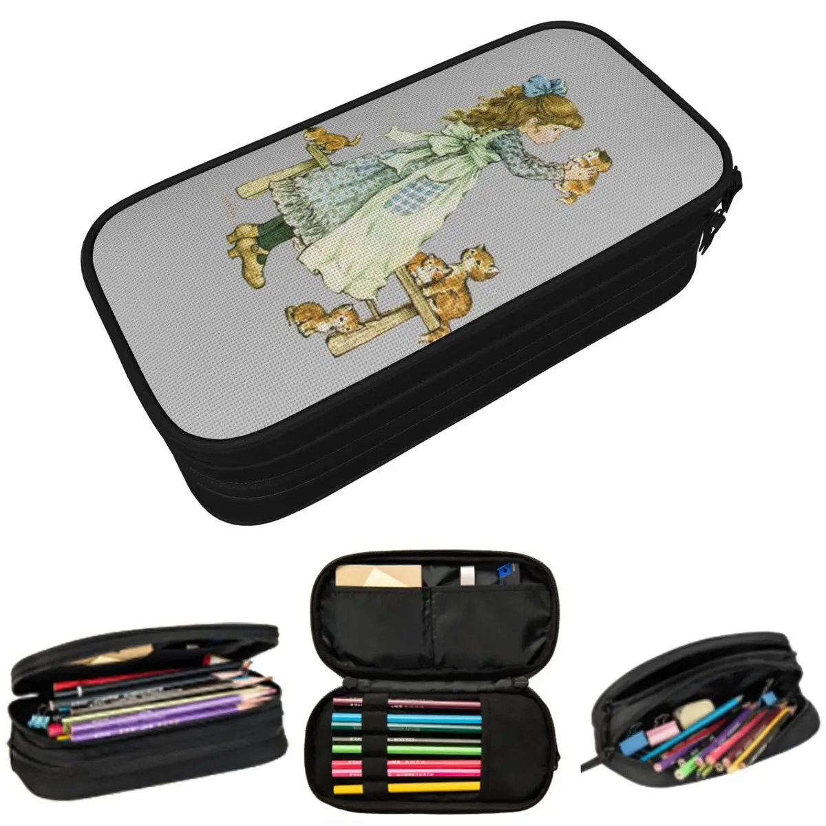 Sarah Kay Girl Pencil Cases Large Storage Pen Bags Pen Box Pencil Pouch For Boys Girls Students Stationery School Office
Sarah Kay Girl Pencil Cases Large Storage Pen Bags Pen Box Pencil Pouch For Boys Girls Students Stationery School Office