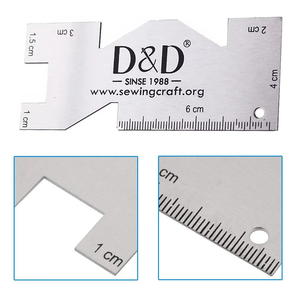 10/20/50Pcs Seam Measuring Gauge Metal Quilting Tailor Ruler Template Sewing Ruler Sewing Tailor's Chalk Fabric Craft
10/20/50Pcs Seam Measuring Gauge Metal Quilting Tailor Ruler Template Sewing Ruler Sewing Tailor's Chalk Fabric Craft