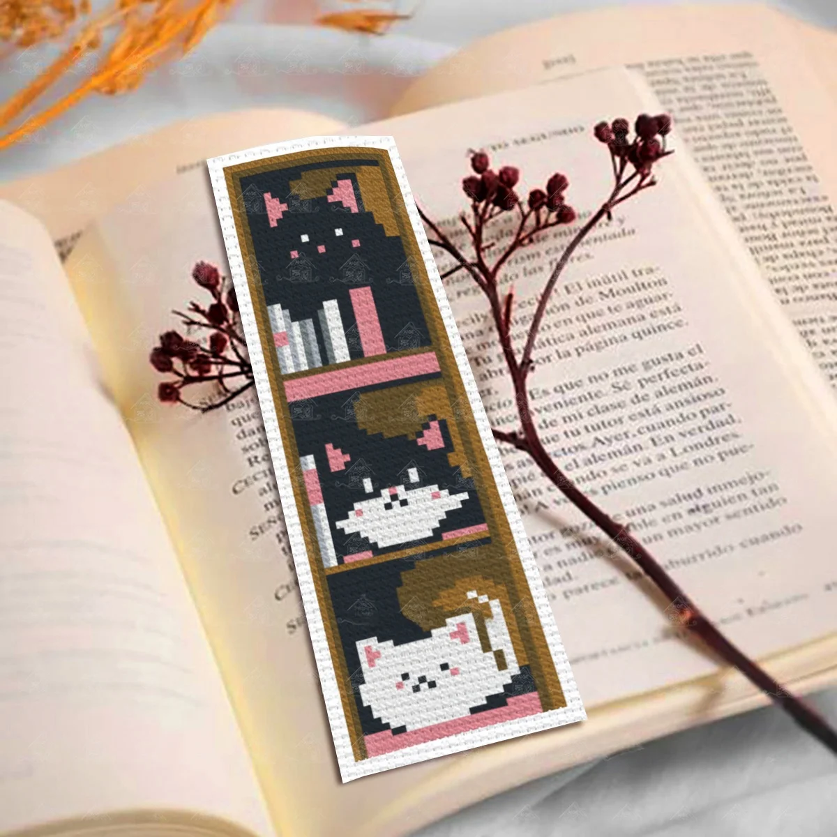 Aige Modern Simple Cotton Cross-stitch Bookmark Animal Handmade Thread Embroidery Living Room Study Decorative Home Fabric
Aige Modern Simple Cotton Cross-stitch Bookmark Animal Handmade Thread Embroidery Living Room Study Decorative Home Fabric