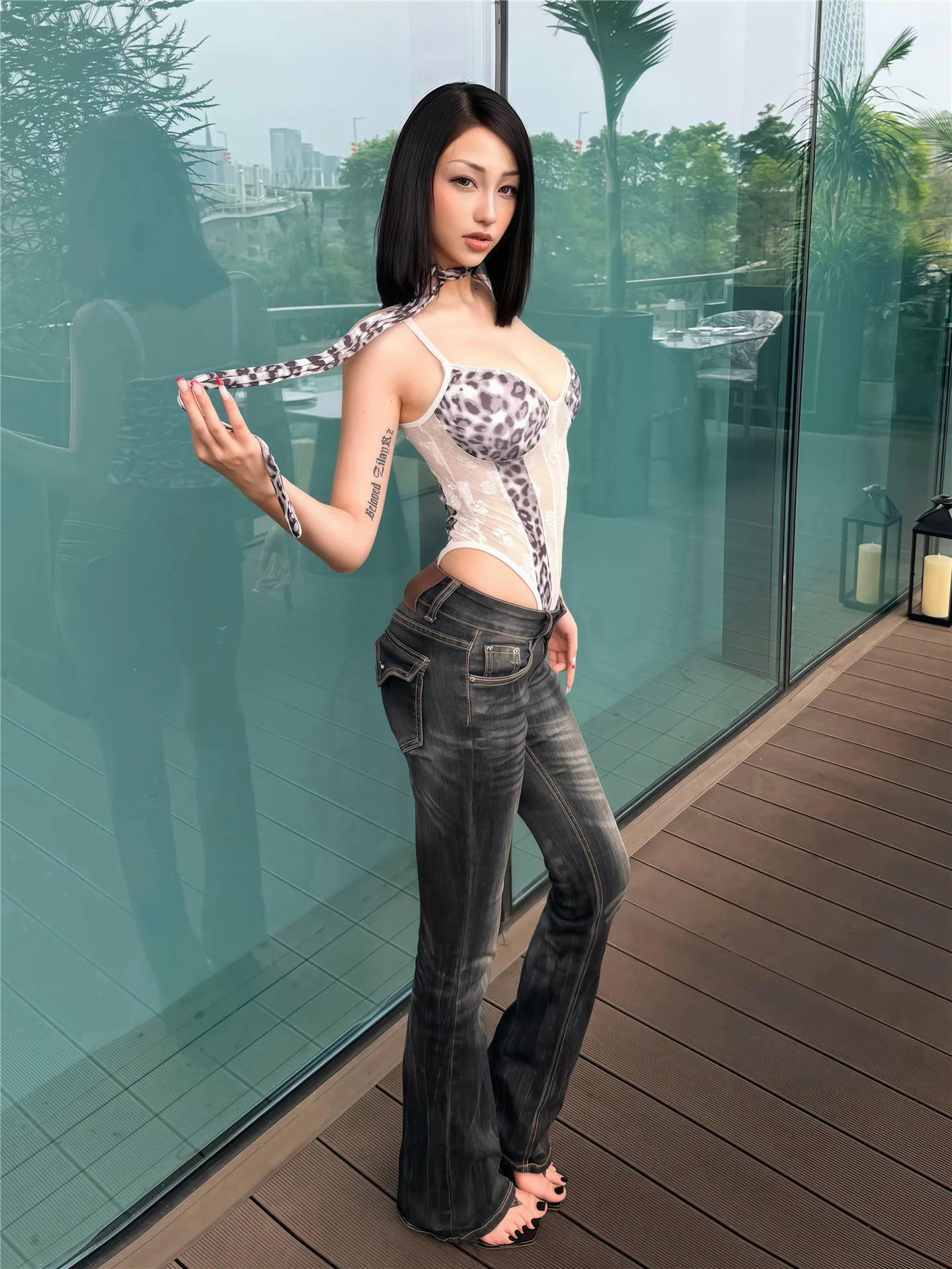 American Street Style Low Waist Bell Bottom Jeans Women's Spring Slimming Long Straight Leg Cotton Denim High Heels
American Street Style Low Waist Bell Bottom Jeans Women's Spring Slimming Long Straight Leg Cotton Denim High Heels