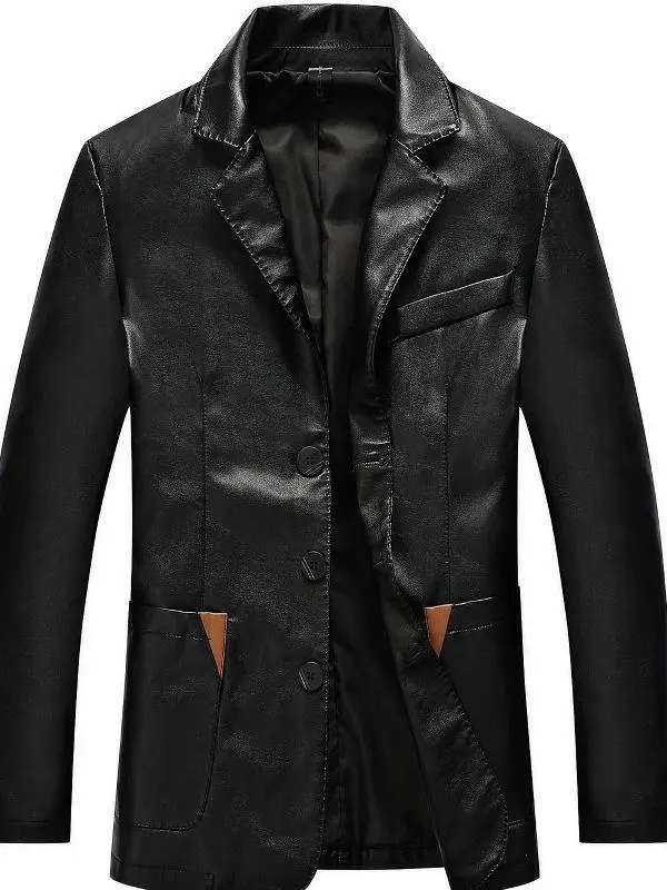 Men's Casual Faionable Leather Jaet 2025 Autumn New Sle Busin Suitable Long Sve Double Breasted Ele Coat
Men's Casual Faionable Leather Jaet 2025 Autumn New Sle Busin Suitable Long Sve Double Breasted Ele Coat