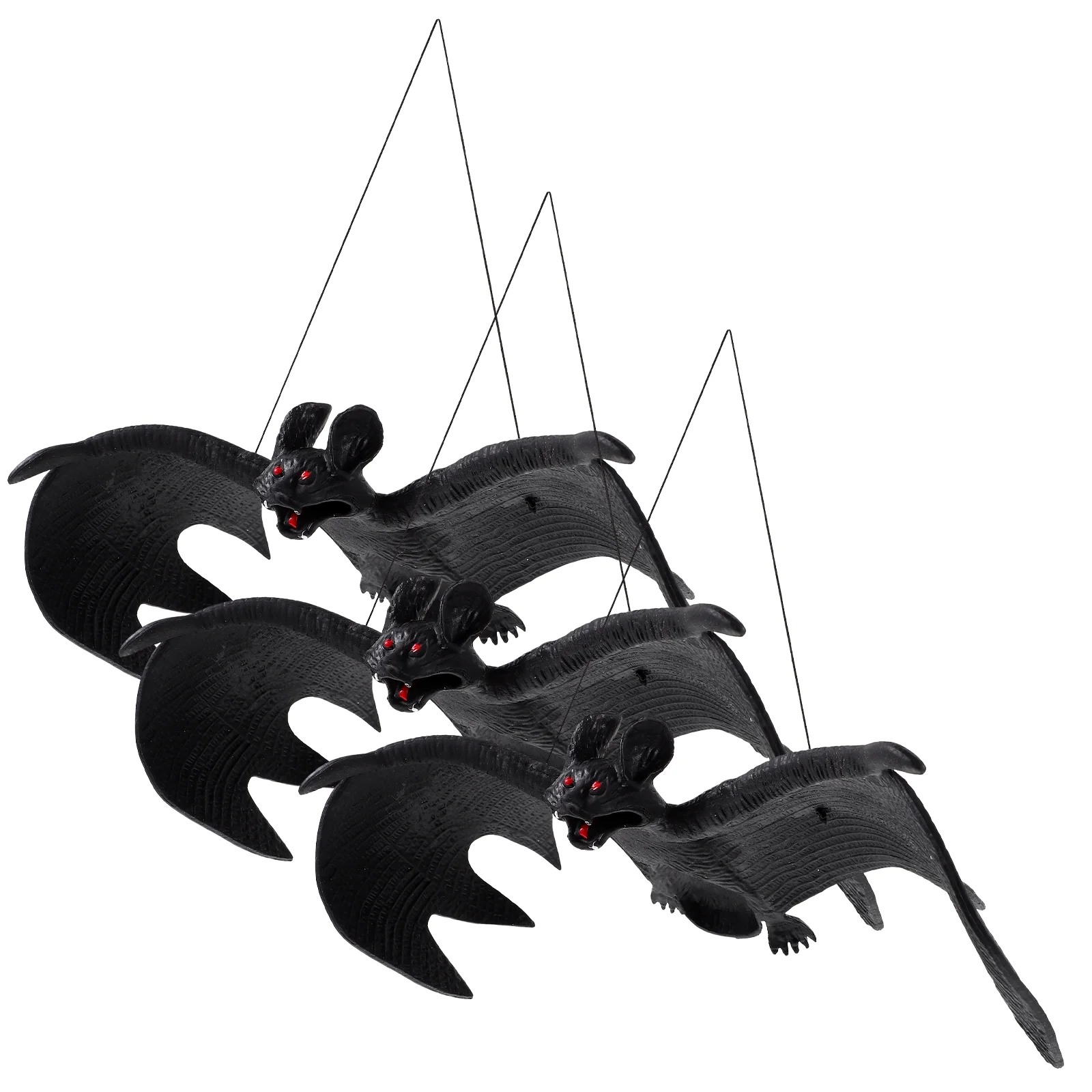 Halloween Hanging Bats Scary Rubber Vampire Flying Pendant Yard Home Window Wall Decorations
Halloween Hanging Bats Scary Rubber Vampire Flying Pendant Yard Home Window Wall Decorations