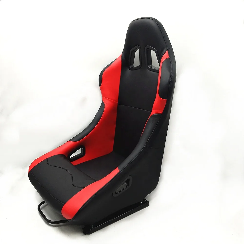 Premium FORRacing Bucket Seat, PVC Leather, Black Red, Dual Slider
Premium FORRacing Bucket Seat, PVC Leather, Black Red, Dual Slider