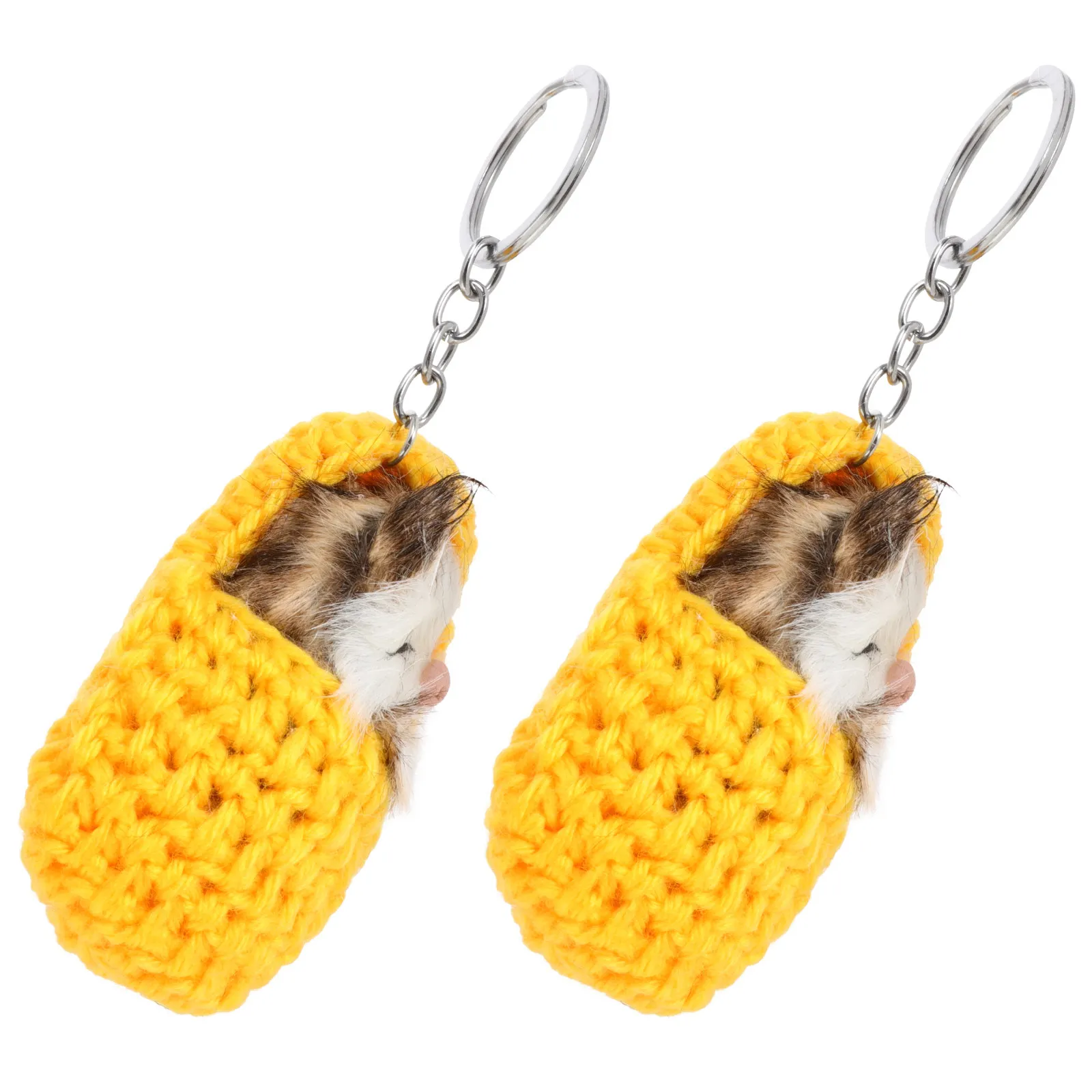 2Pcs Cat Key Chains Sleeping Cat Shape Adorable Small Bag Key Pendant Cartoon Keychain Ornament for Keys and Bags
2Pcs Cat Key Chains Sleeping Cat Shape Adorable Small Bag Key Pendant Cartoon Keychain Ornament for Keys and Bags
