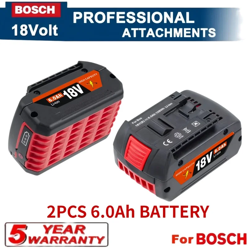 18V 10.0Ah Battery⚡Original for Bosch 18V Professional power tools GBA GBHGSR GSB BAT618 BAT609 BAT620Replacement Battery
18V 10.0Ah Battery⚡Original for Bosch 18V Professional power tools GBA GBHGSR GSB BAT618 BAT609 BAT620Replacement Battery