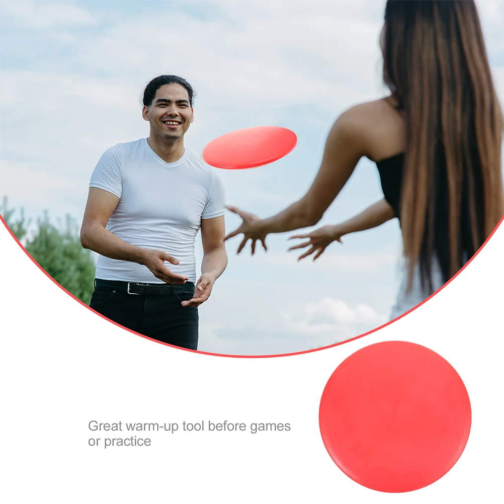 2Pcs Mini Flying Disc Reusable Golf Disc Softball Pitching Training Aids Velocity Tool PE TPE Material NonSlip Edge Design
2Pcs Mini Flying Disc Reusable Golf Disc Softball Pitching Training Aids Velocity Tool PE TPE Material NonSlip Edge Design