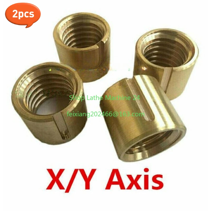 2pcs For Bridgeport Milling Machine Brass Cross Feed Copper Nut Y/X Axis Mill Tool
2pcs For Bridgeport Milling Machine Brass Cross Feed Copper Nut Y/X Axis Mill Tool