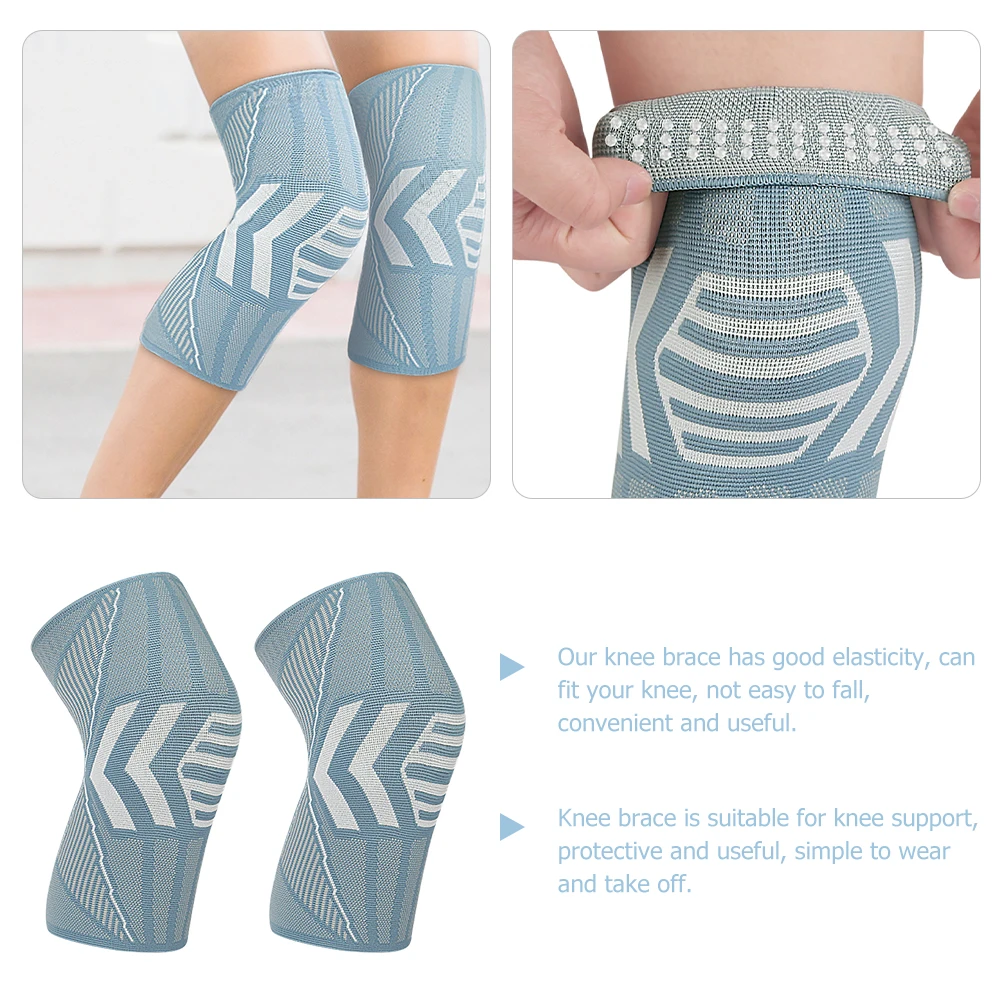 2Pcs Knee Sleeve Elastic Sports Brace Running Cycling Hiking Support Protective Compression Sleeve Sports Brace
2Pcs Knee Sleeve Elastic Sports Brace Running Cycling Hiking Support Protective Compression Sleeve Sports Brace